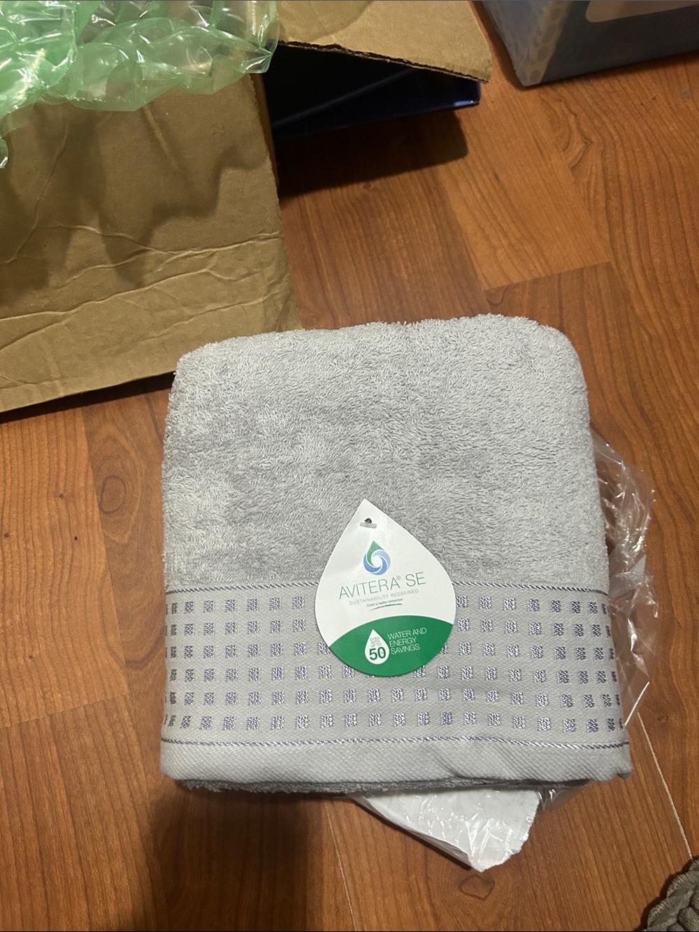 Gray Bath Towel – Soft Absorbent Home Bath Towel 2 pack